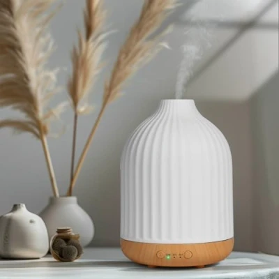 Afbeelding van Vankarr Ultrasone aromatherapie diffuser, 250 ml, verstuiver voor thuis, yoga