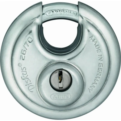 Afbeelding van ABUS Discushangslot 70mm gelijksluitend KA RR00157 RVS/beugel gehard staal