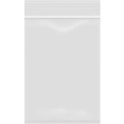 Afbeelding van 1000 zakjes met druksluiting, transparant, geschikt voor levensmiddelen 6 x 8 cm