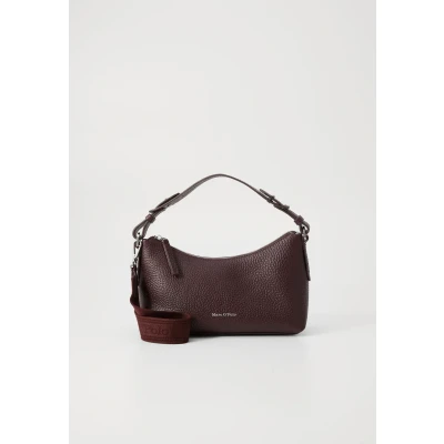 Afbeelding van Marc O&#039;Polo Schoudertas Binna Crossbody Bag Dark Aubergine Wijnrood