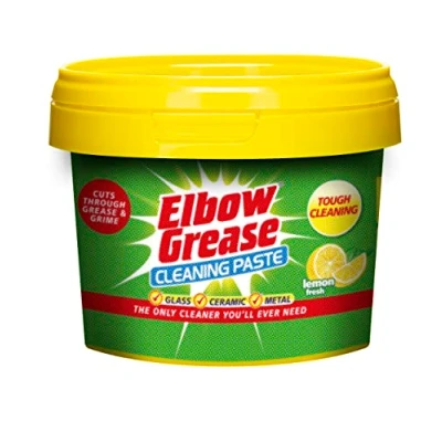 Afbeelding van Elbow Grease Allesomvattende Pasta Badkamer Keuken Cleaner Citroen Verse Geur 500G