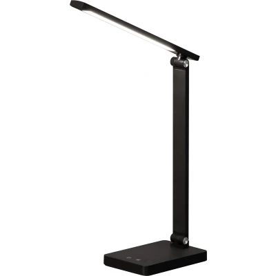 Afbeelding van FH Lighting LED oplaadbare bureaulamp Ole, zwart, sensor, dimbaar, CCT