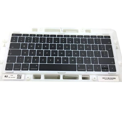 Afbeelding van OLVINS Vervangende keycapset UK toetsenbordtoetsen QWERTY voor MacBook Pro Retina 13 &quot;A1708