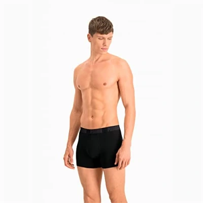 Afbeelding van 2 x Puma Boxershort Basic Zwart maat XXL