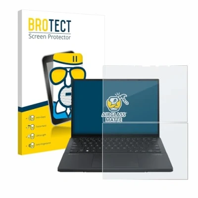 Afbeelding van BROTECT Screenprotector voor ASUS ZenBook Duo OLED 2024 UX8406 Folie Beschermfolie Beschermglas matte