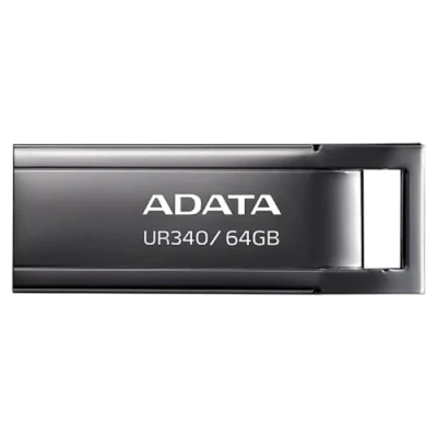 Afbeelding van ADATA UR340 USB stick 64 GB Type A 3.2 Gen 2 (3.1 2) Zwart