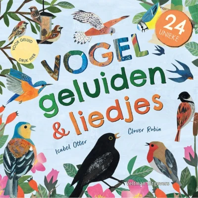 Afbeelding van 24 unieke vogelgeluiden &amp; liedjes (Hardback)