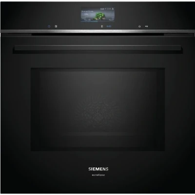 Afbeelding van Siemens HM776GNB1F Inbouw ovens met magnetron Zwart