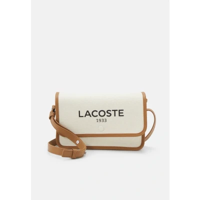 Afbeelding van Lacoste FLAP Crossover BAG Schoudertas, Dames, Maat: One Size, Natural tan