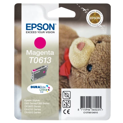 Afbeelding van Epson C13T061340 Inktcartridge Magenta