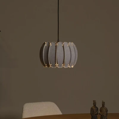 Afbeelding van Lucide SPENCER Hanglamp Ø 30 cm 1xE27 Grijs