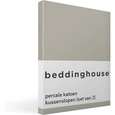 Afbeelding van Beddinghouse percale katoen kussenslopen (set van 2) 60x70 cm