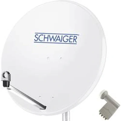 Afbeelding van Schwaiger SPI9960SET9 Satellietset zonder receiver Aantal gebruikers: 4 80 cm