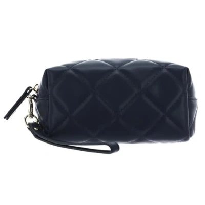 Afbeelding van Soft Cosmetic Case 3KK Ocarina Valentino, Blu voor dames, Blauw, Eén maat, Zachte cosmetische hoes