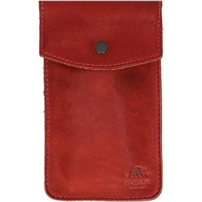 Afbeelding van Bear Design Priya Telefoontasje Schoudertasje Crossbodytas Riemtasje Rood