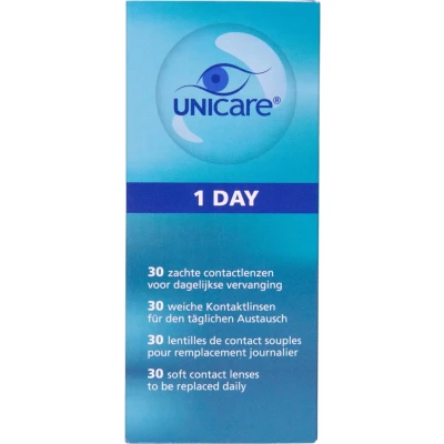 Afbeelding van Unicare daglenzen 30 pack +2,50 zachte contactlenzen