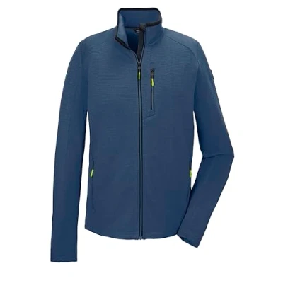 Afbeelding van killtec heren Powerstretch jack met opstaande kraag KOS 92 MN FLX JCKT, dunkelblau, L, 42800 000