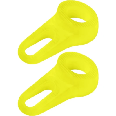Afbeelding van Deltafix Block it Deurwig 2x geel TPE kunststof 12 x 3,8 cm deurstopper Deurstoppers