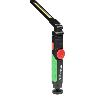 Afbeelding van Hofftech Looplamp COB 5W + Dimmer Oplaadbaar, Opvouwbaar, 600 Lumen