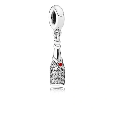 Afbeelding van Pandora 792152CZ Hangbedel Sparkling Wine zilver