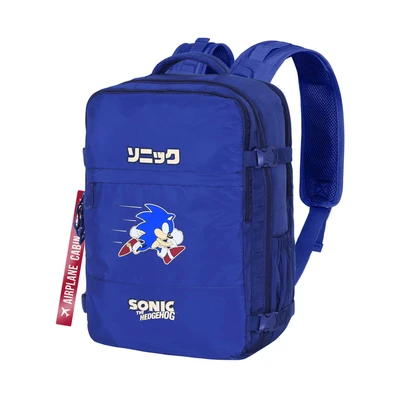 Afbeelding van Sonic The Hedgehog SEGA Unisex Mercury Rugzak Cabin Bag (pak van 1), Blauwe Sonic, Underseat 40x20x25cm,