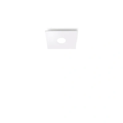 Afbeelding van austrolux Kolarz Vierkante plafondlamp, wit, lengte 25 cm, metaal