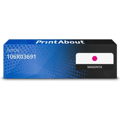 Afbeelding van Huismerk Xerox 106R03691 Toner Magenta