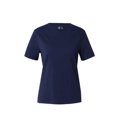Afbeelding van Pieces Pcria Solid TEE Tshirt basic, Dames, Maat: XS, Sky captain