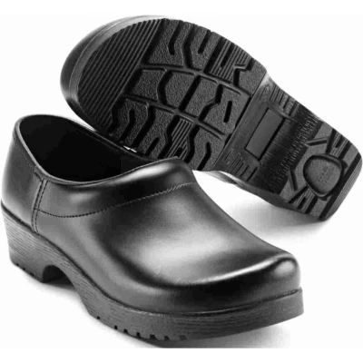 Afbeelding van Sika Flexika 1185 Unisex Schoenklomp met Dichte Hak Zwart