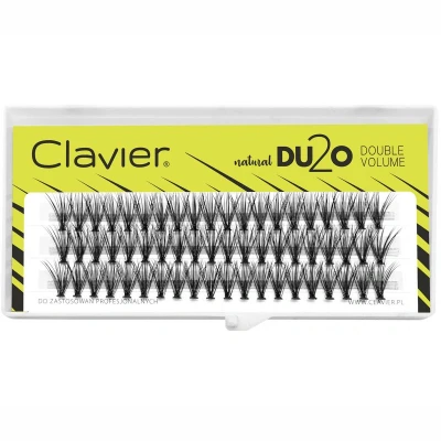 Afbeelding van Clavier Du2O Double Volume Tufts Eyelashes 12Mm