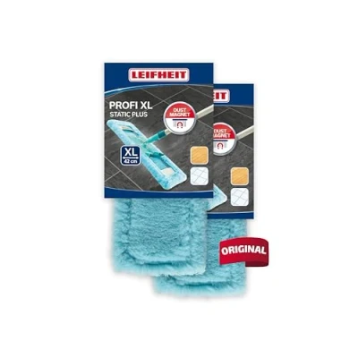 Afbeelding van Leifheit 55158 overtrek xl static plus Wit 2er Set