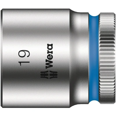 Afbeelding van Wera 8790 HMB Zyklop hand en machine dopsleutel 3/8&quot; 19x30mm