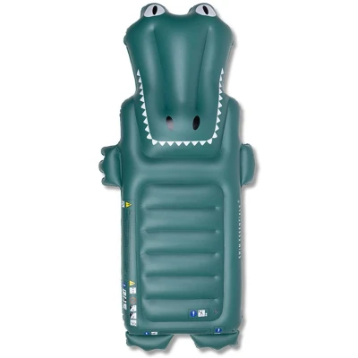 Afbeelding van Swim Essentials Groene Dier Krokodil Luxe Luchtbed
