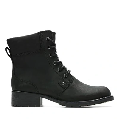 Afbeelding van Clarks Orinoco Spice, dameslaarzen, Zwart leder, 35.5 EU