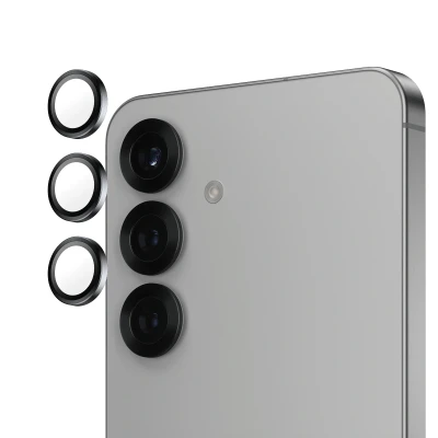 Afbeelding van PanzerGlass Camera Protector Hoops voor de Samsung Galaxy S25 Edge Zwart Transparant