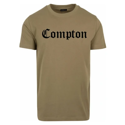 Afbeelding van Mister Tee Compton Tshirt print, Heren, Maat: Small, Olive