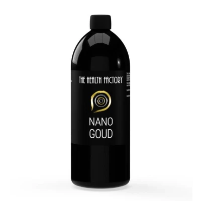 Afbeelding van THE HEALTH FACTORY Nano Goud 500 ml
