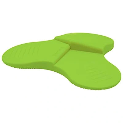 Afbeelding van WAGNER Deurstopper/deur wig 3STOP COLOR diameter Ø 108 x 19 mm, kunststof elastomeer, prijs gereduceerd, groen 3 verschillende wighoogtes, diverse toepassingen 15698601