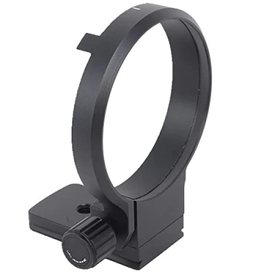 Afbeelding van Lenskraag Statief Mount Ring Compatibel met Sigma 100 400mm f/5 6.3 DG OS HSM Contemporary (EF &amp; F Lens), Onderkant is ARCA Fit Quick Release Plate voor Hoofdklem van Swiss
