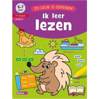 Afbeelding van Ik leer lezen 6 7 jaar 1ste leerjaar groep 3 (Paperback)