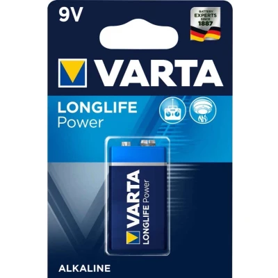 Afbeelding van Varta Longlife Power 1x 9V Alkaline