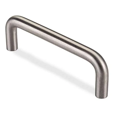 Afbeelding van Meubelgreep BG03e Boorgatafstand 96 mm geborsteld Beugelhandgreep van SOTECH