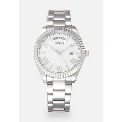 Afbeelding van Guess Horloge silvercoloured, Dames, Maat: One Size, Silver/coloured