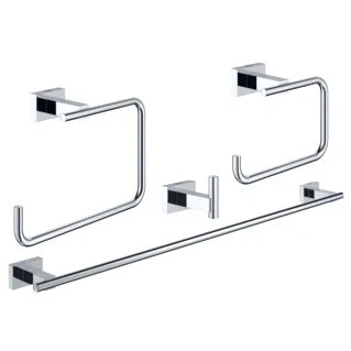 Afbeelding van Grohe Essentials Cube accessoireset 4 in 1 chr.