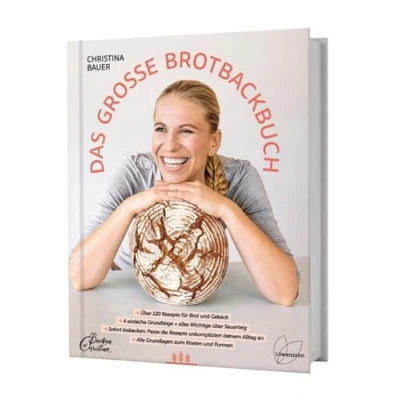 Afbeelding van Das große Brotbackbuch: Über 120 Rezepte für Brot und Gebäck. 4 einfache Grundteige + alles Wichtige über Sauerteig. Sofort losbacken: Passe die ... an. Alle Grundlagen zum Kneten Formen