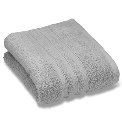 Afbeelding van Catherine Lansfield Zero Twist Zacht &amp; Absorberend Katoenen Gezichtsdoekje Paar Zilvergrijs
