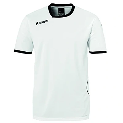 Afbeelding van Kempa Curve Sportshirt Maat 128 Unisex wit/zwart