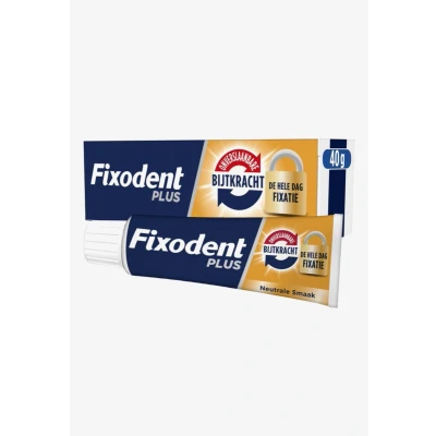 Afbeelding van Fixodent Plus Dual Power Premium Kleefpasta 12 x 40 gram Verbeterde formule 2022