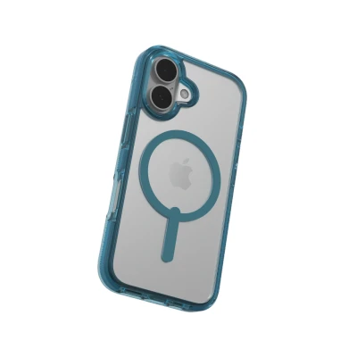 Afbeelding van Apple iPhone 16 MagSafe Hoesje Gerecycled kunststof ZAGG Hardcase/Backcover Transparant Telefoonhoesje Shockproof/Valbescherming