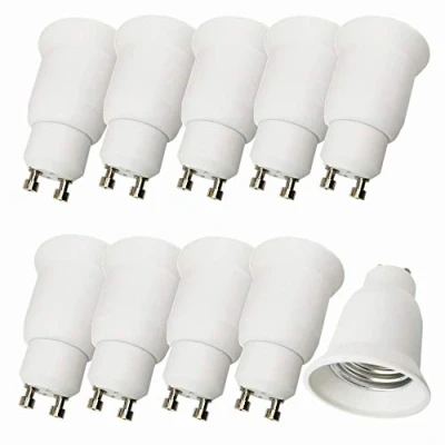 Afbeelding van ZRUIZYAN 10 stuks GU10 naar E27 lampvoet adapter voor ledlampen
